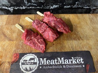 Teppanyaki spiesjes Wagyu 3x50 gr