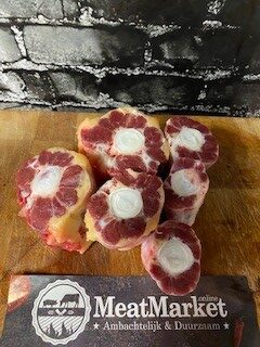 Ossenstaart gezaagd Holstein 1 kg Diepvries (oxtail)