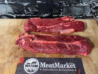 Longhaas/onglet Holstein 1 kg zonder pees
