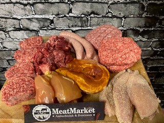 Vleespakket voor het gezin Back to Basic