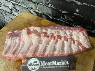Duroc sparerib St Louis 1,7 kg Diepvries