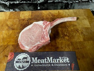 Tomahawk Porc Duroc Kacha Negra 250 gr Diepvries