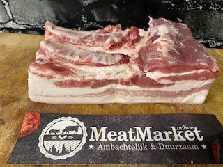 Buikspek + zwoerd Mangalica varken Diepvries