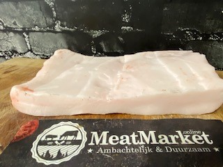 Vetspek zonder zwoerd Mangalica 750 gr Diepvries