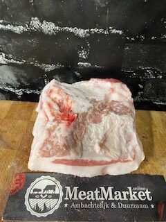 Kinnebakspek/keelspek zonder zwoerd Mangalica Diepvries