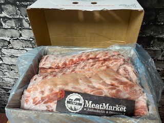 Sparerib breed doos 10 kg Diepvries