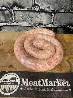 Boerenworst Brasseur Beempt bio 500 gr