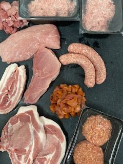 Duroc varken vlees pakket XL