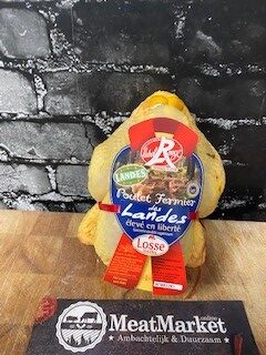 Hoeve kip geel Landes LR heel