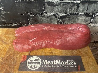 Hertenkalf rugfilet gevliesd 1 kg