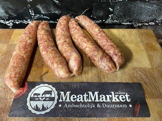 Droge worst knoflook