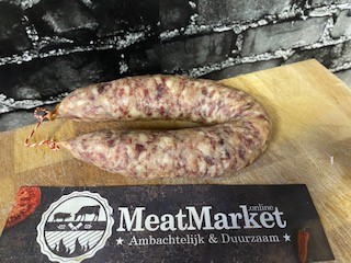 Droge worst Mangalica met venkel