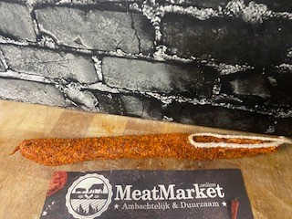 Droge worst (fuet) chili peper 140 gr