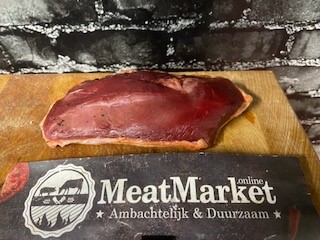 Koud gerookte eend filet 1x300 gr