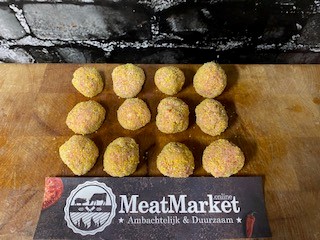 Mini grill gehaktballetjes