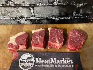 Mini grill entrecote Galloway 4x75 gr