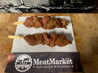 Sate domba (lam) gemarineerd