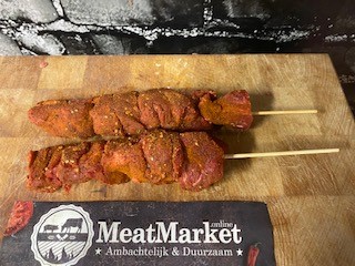 Spies ossenhaas in beefrub 2x150 gr