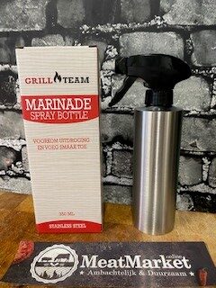 Marinade spray bottle RVS Grillteam 350 ml