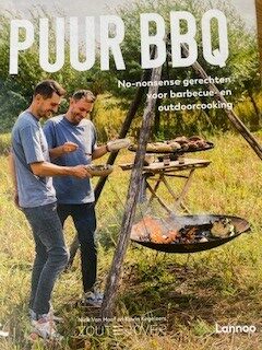Boek Puur BBQ - Zouterover - Nick Van Hoof en Kevin Kegeleers