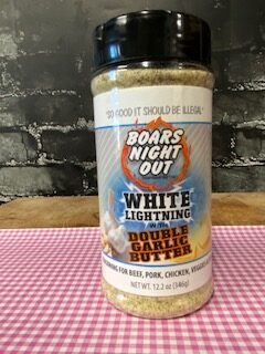 Rub Boars Night Out White Lightning w/double garlic butter 411 gr