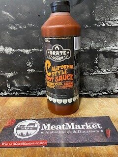 Grate Goods California Hot BBQ saus 775 ml