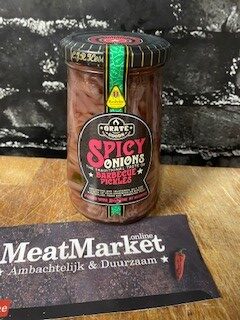 Pickles Spicey Onions Barbecue 325 ml Grate Goods