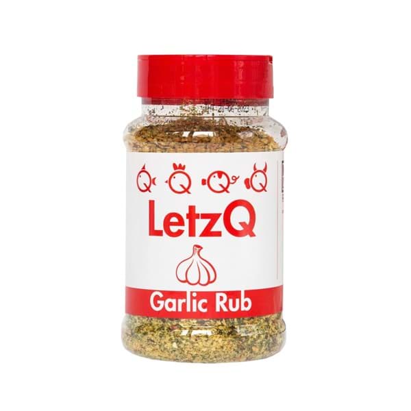 LetzQ Garlic Rub 325 gr pot