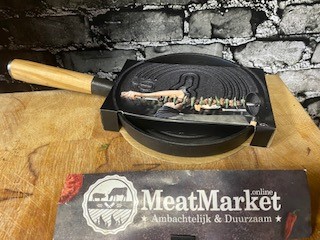 Serveerpan Churrasco Olive Forged p/st