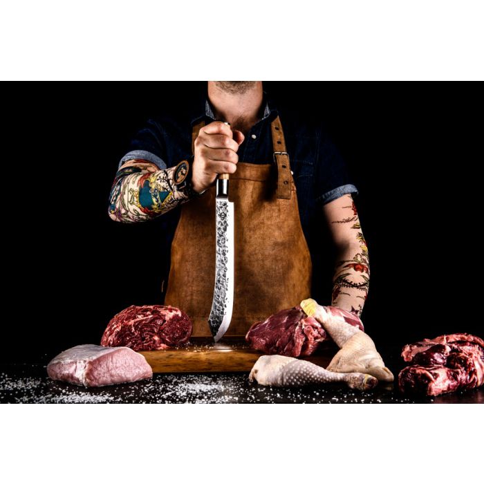 Slagersmes Olive Forged p/st