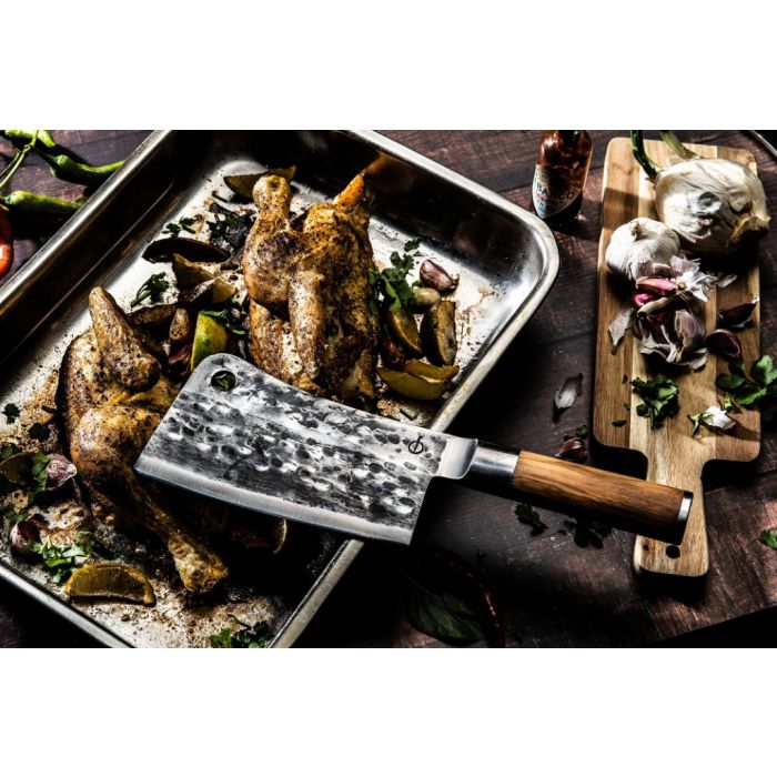 Cleaver/ hakbijl Japan Olive Forged