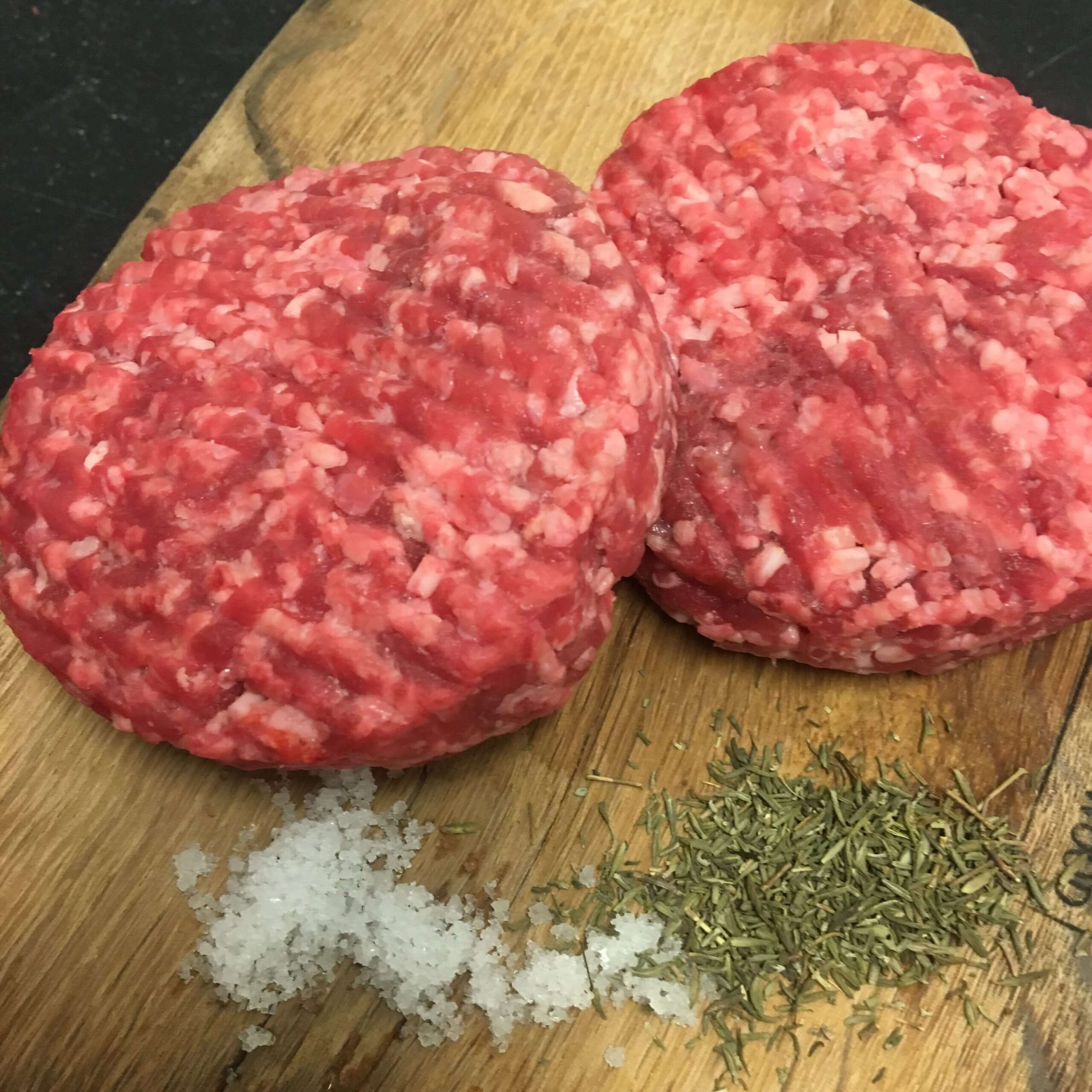 Hamburger Texel lam 2 st Diepvries