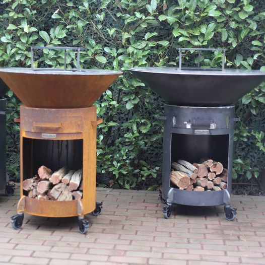 Welded Barrel BBQ 1000