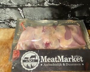 Kwartel filet met vel - 300 gram