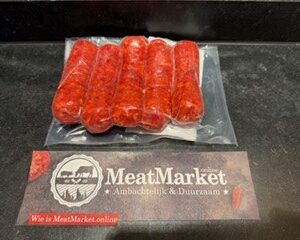 Worst chorizo Iberico BBQ 5 stuks ca. 600 gr