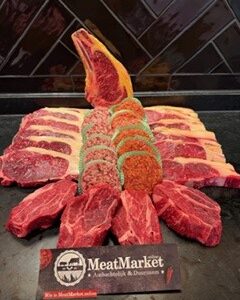 BBQ box Meatlover ± 7,4 kg vleespakket